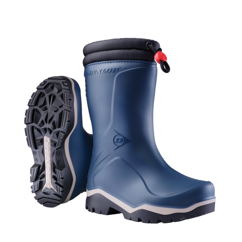 Dunlop K354061 Blizzard Kinderlaars gevoerd PVC Blauw hoofdfoto