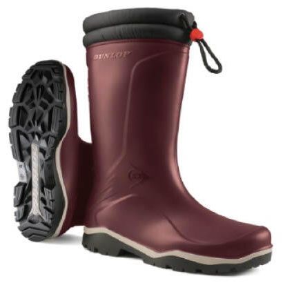 Dunlop MU0K45 Blizzard Gevoerde laars PVC Bordeauxrood hoofdfoto