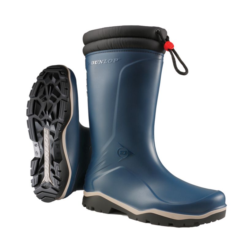 Dunlop K454061 Blizzard Gevoerde laars PVC Blauw hoofdfoto