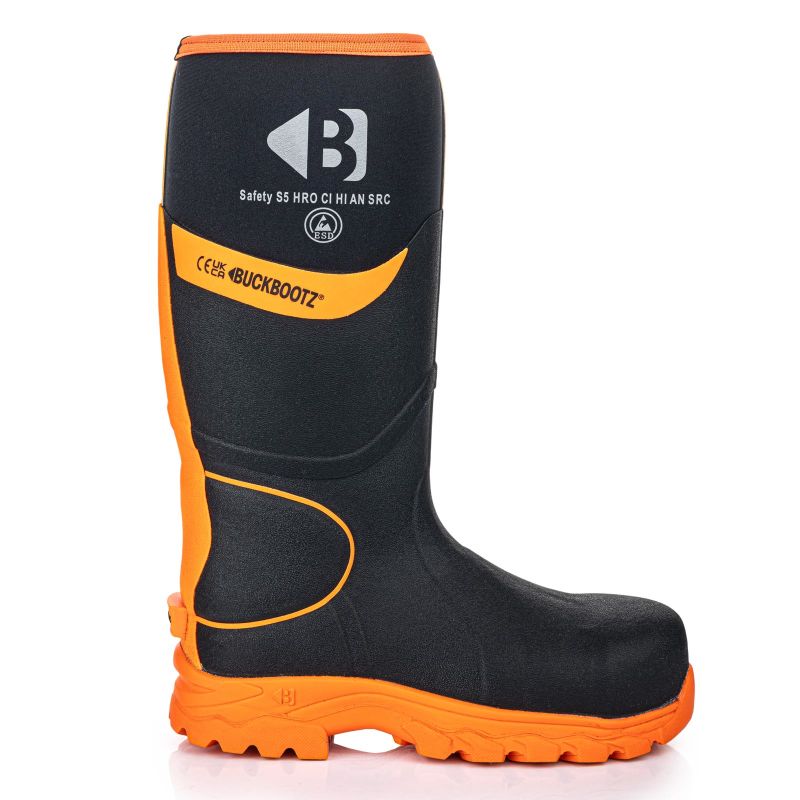 BuckBootz Laars BBZ8000 S5 Zwart/Oranje hoofdfoto