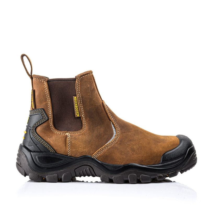 BuckBootz Instapper Buckshot BSH014 S3 Bruin hoofdfoto
