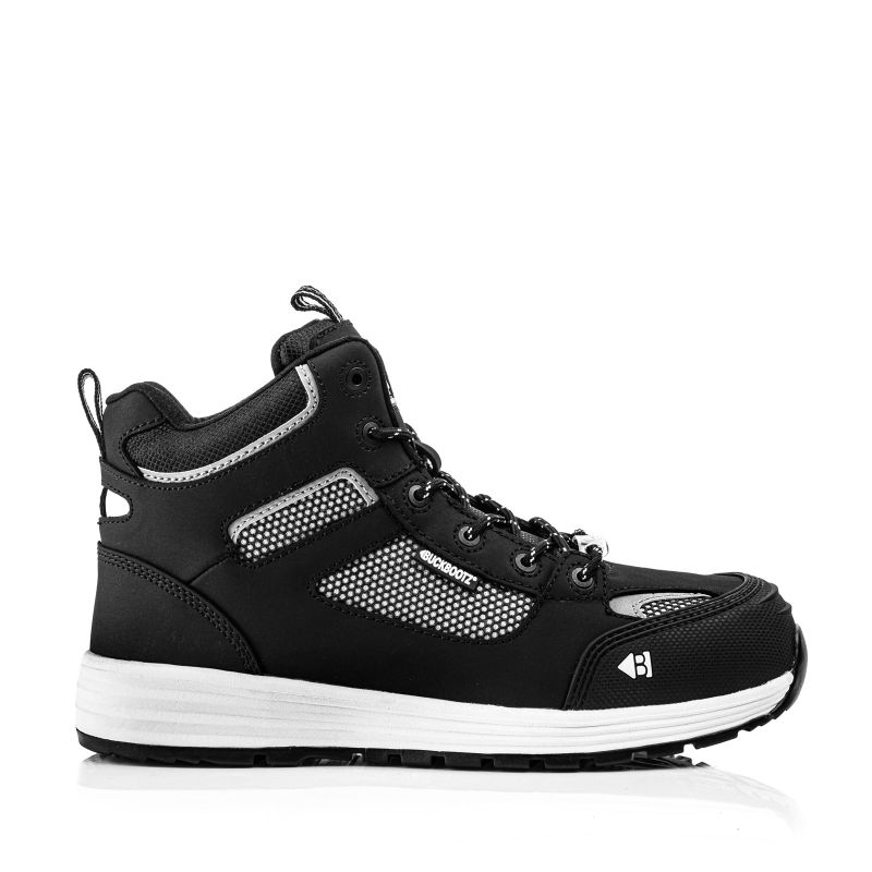 BuckBootz Largobay Sneaker Mid BAZ S1P ESD Zwart hoofdfoto