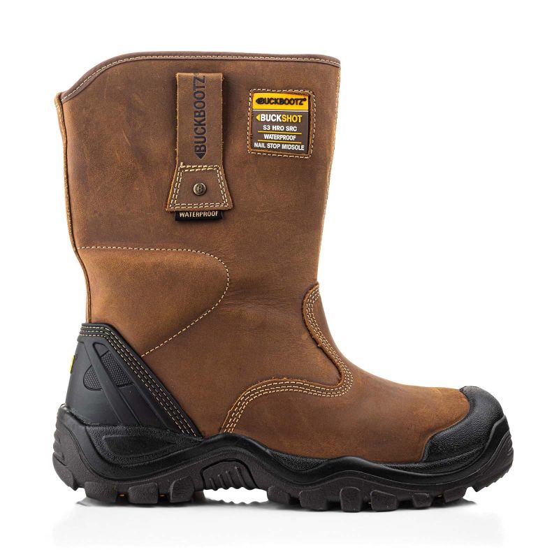 BuckBootz Buckshot werklaars BSH010 S3 Bruin hoofdfoto