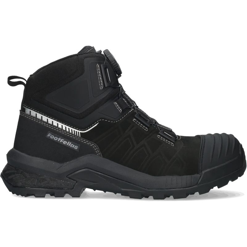 Footfellas Bronco F121007 BOA S3S Zwart hoofdfoto