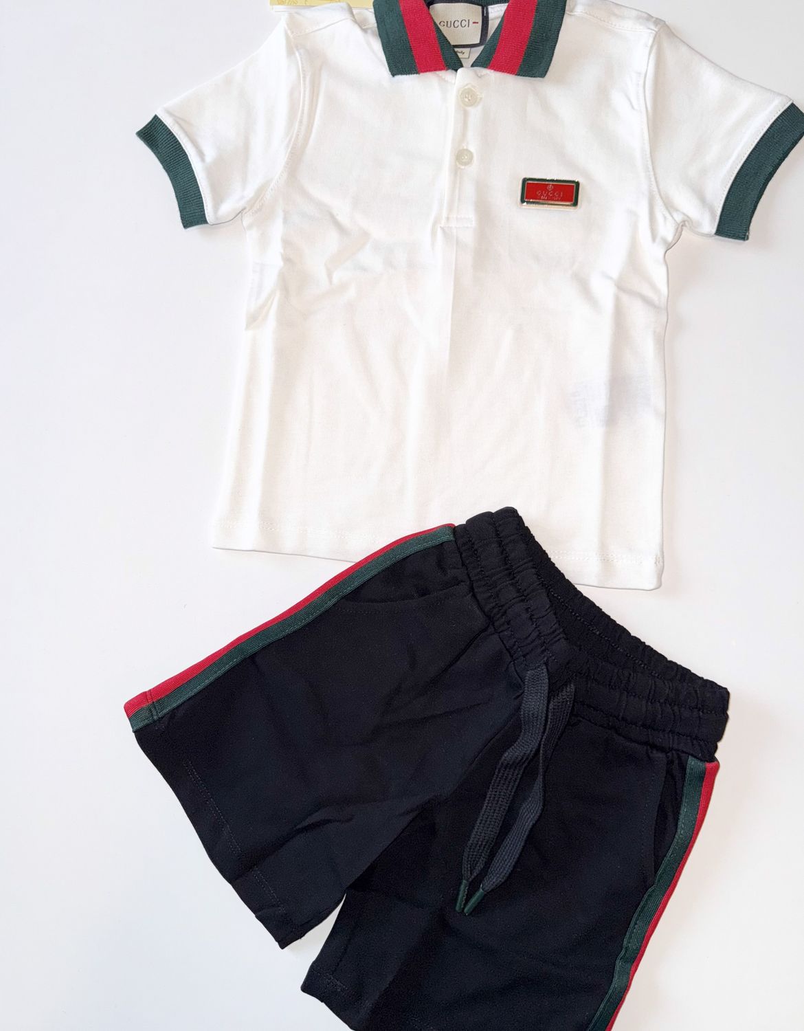POLO GG T SHIRT AND SHORTS SET