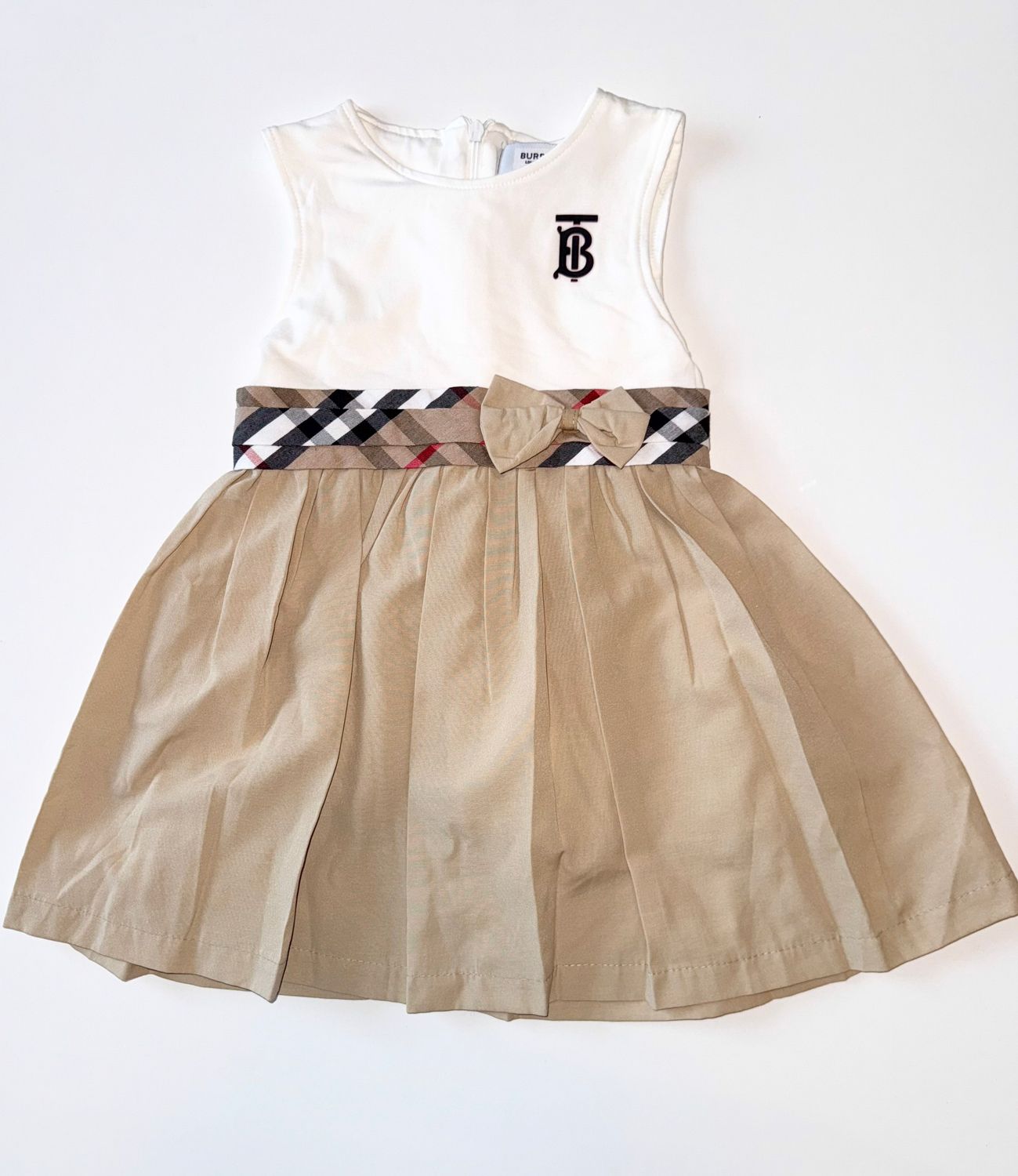 SLEEVELESS BUR TODDLER DRESS