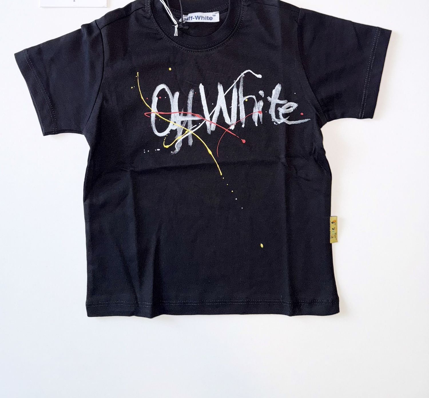 BLACK OW TODDLER T SHIRT