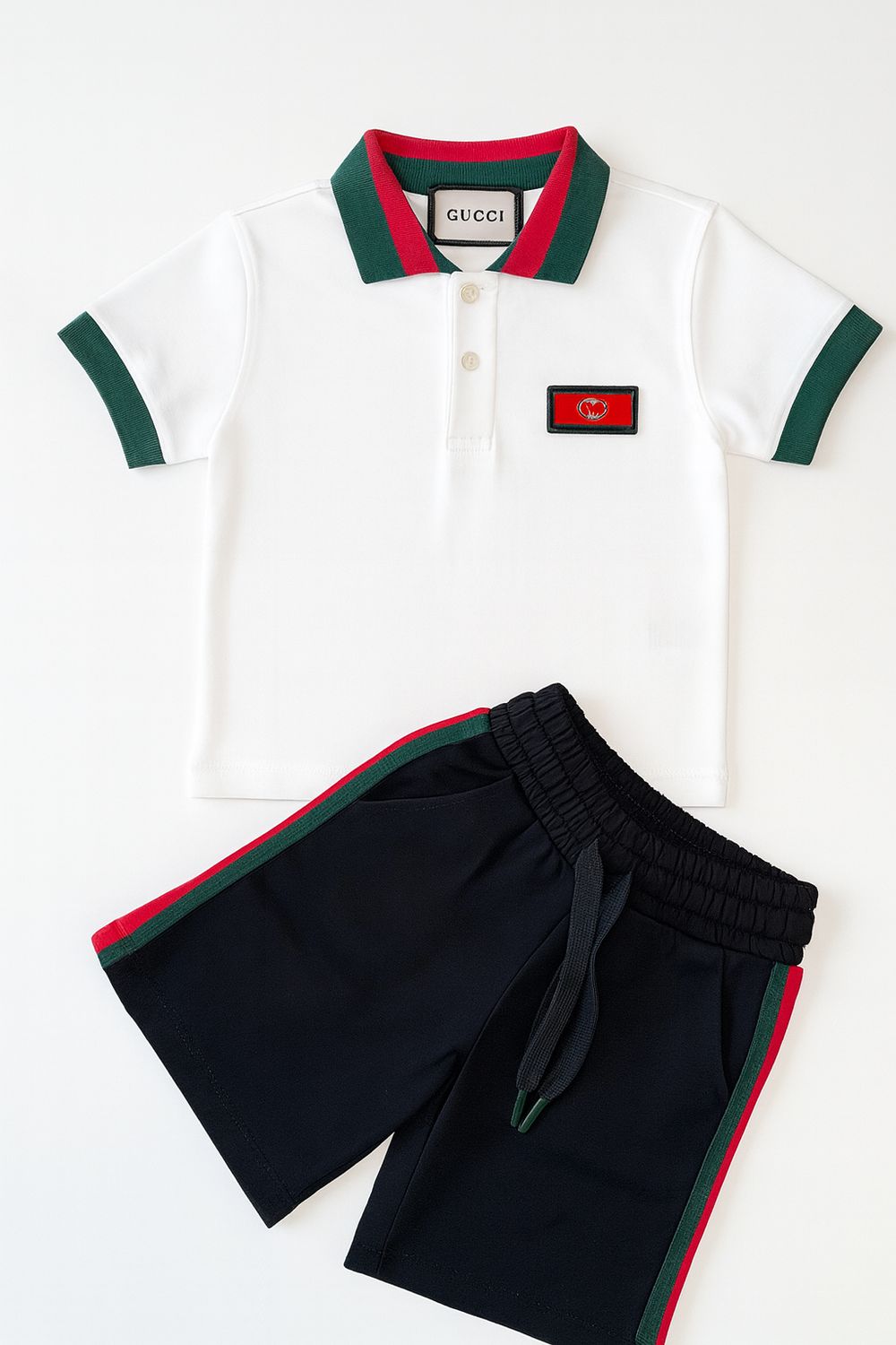POLO GG T SHIRT AND SHORTS SET