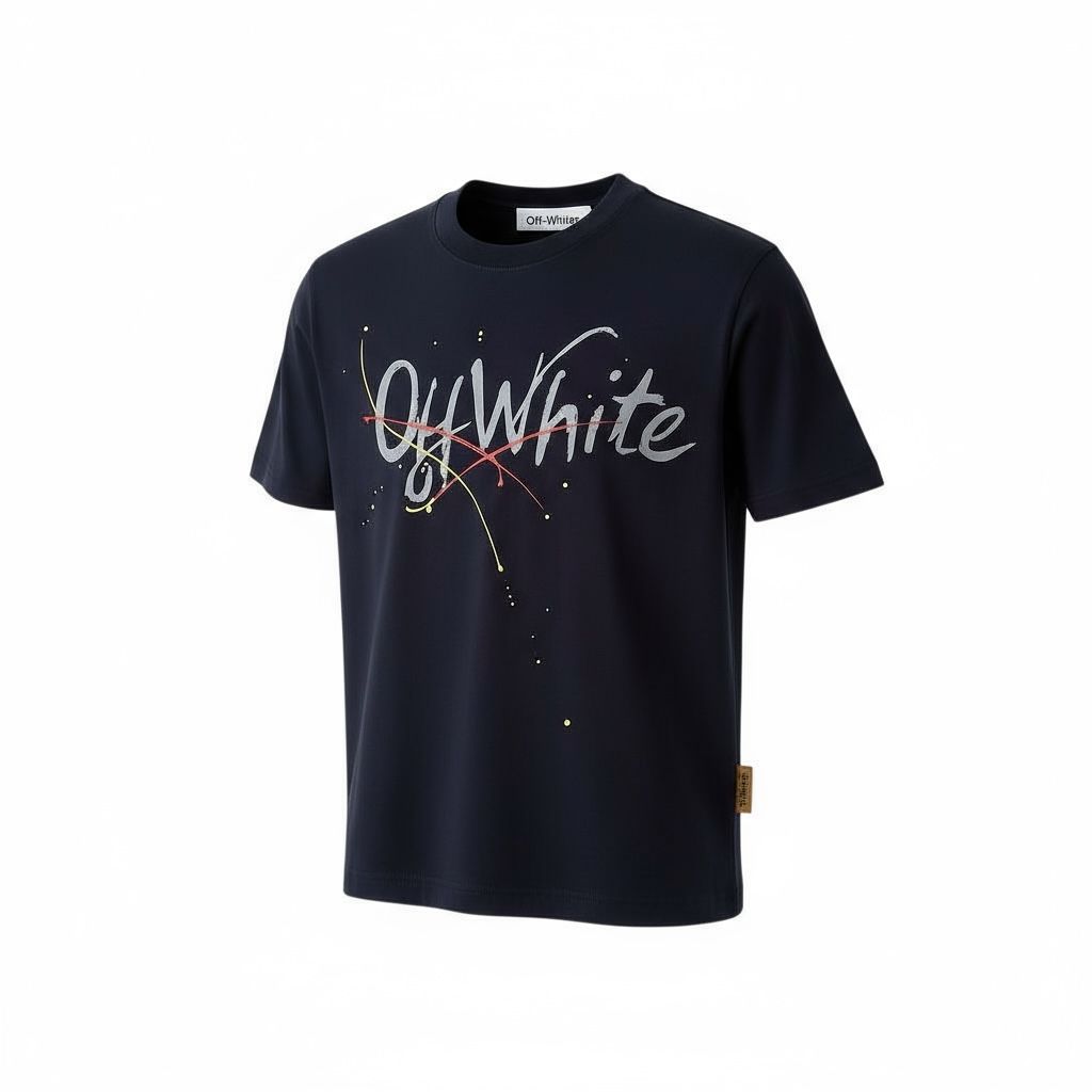 BLACK OW TODDLER T SHIRT