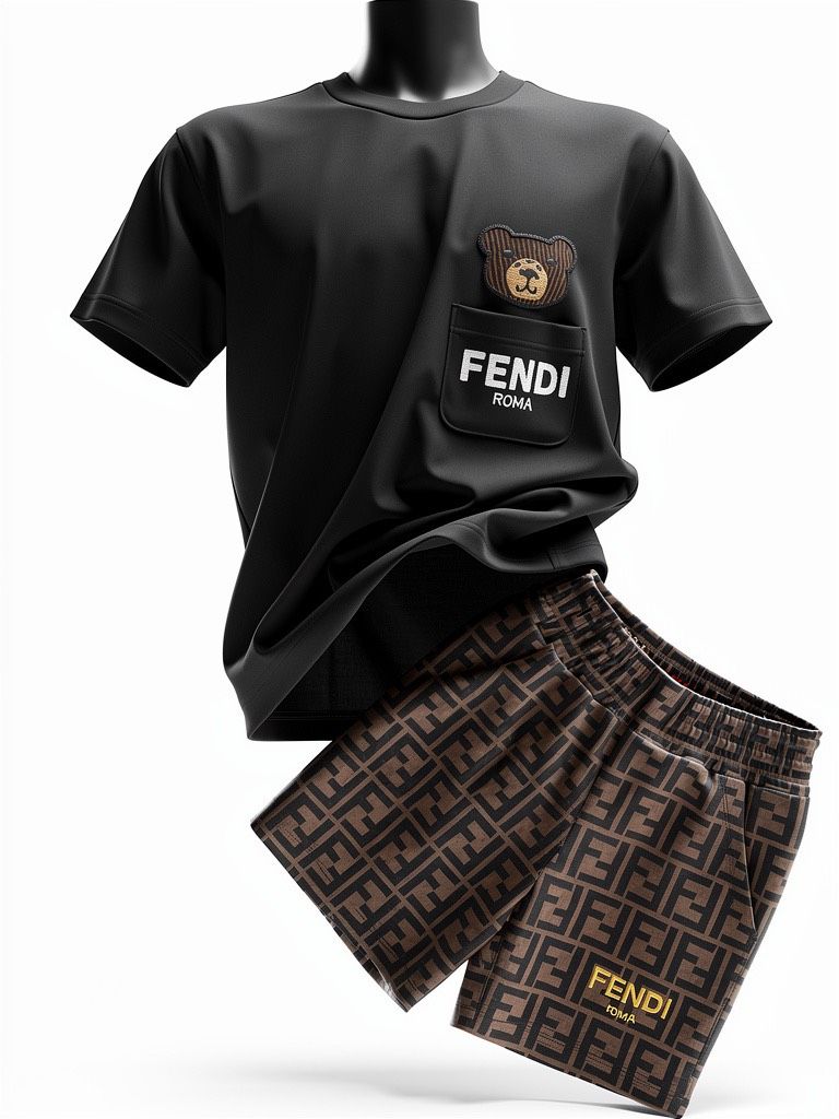 F TODDLER T SHIRT AND SHORTS SET