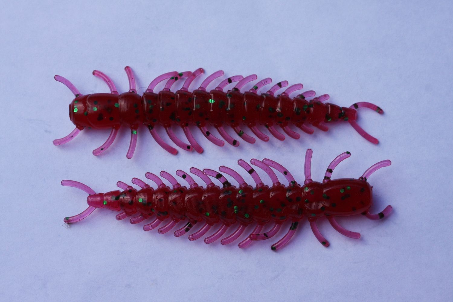 Hellgrammite, Color: SCARLET/GREEN FLAKE, Salt: NO SALT, Scent: NO SCENT