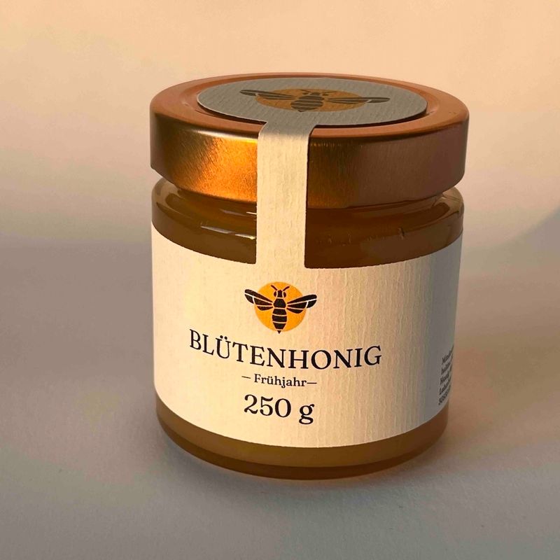 Blütenhonig Frühjahr 2026 - 250 g - Cremig - Bald verfügbar