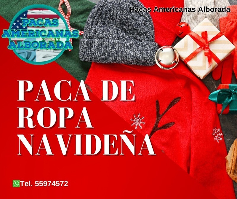 PACA DE ROPA NAVIDEÑA