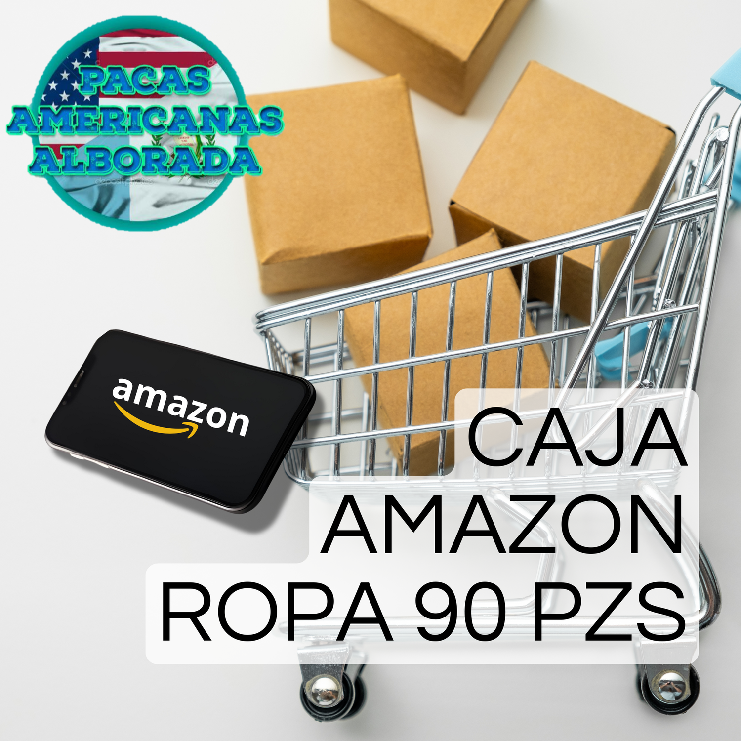 CAJA AMAZON ROPA 90 PZS
