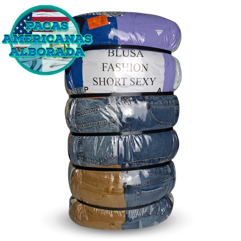 BLUSA Y SHORT PREMIUM PARA DAMA