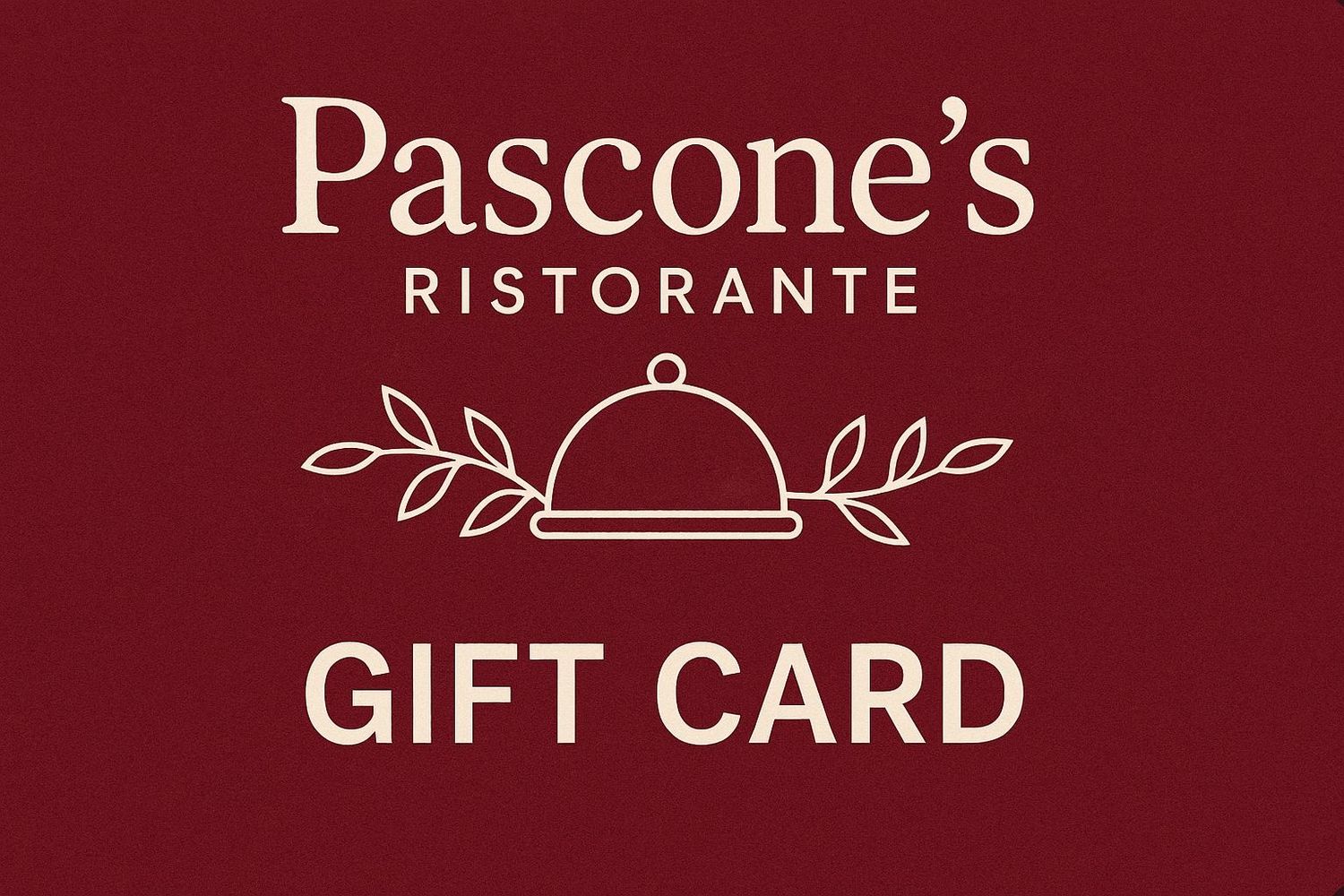 25 Dollar Gift Card for Pascones