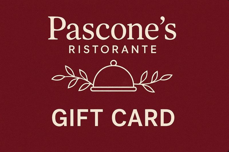 25 Dollar Gift Card for Pascones