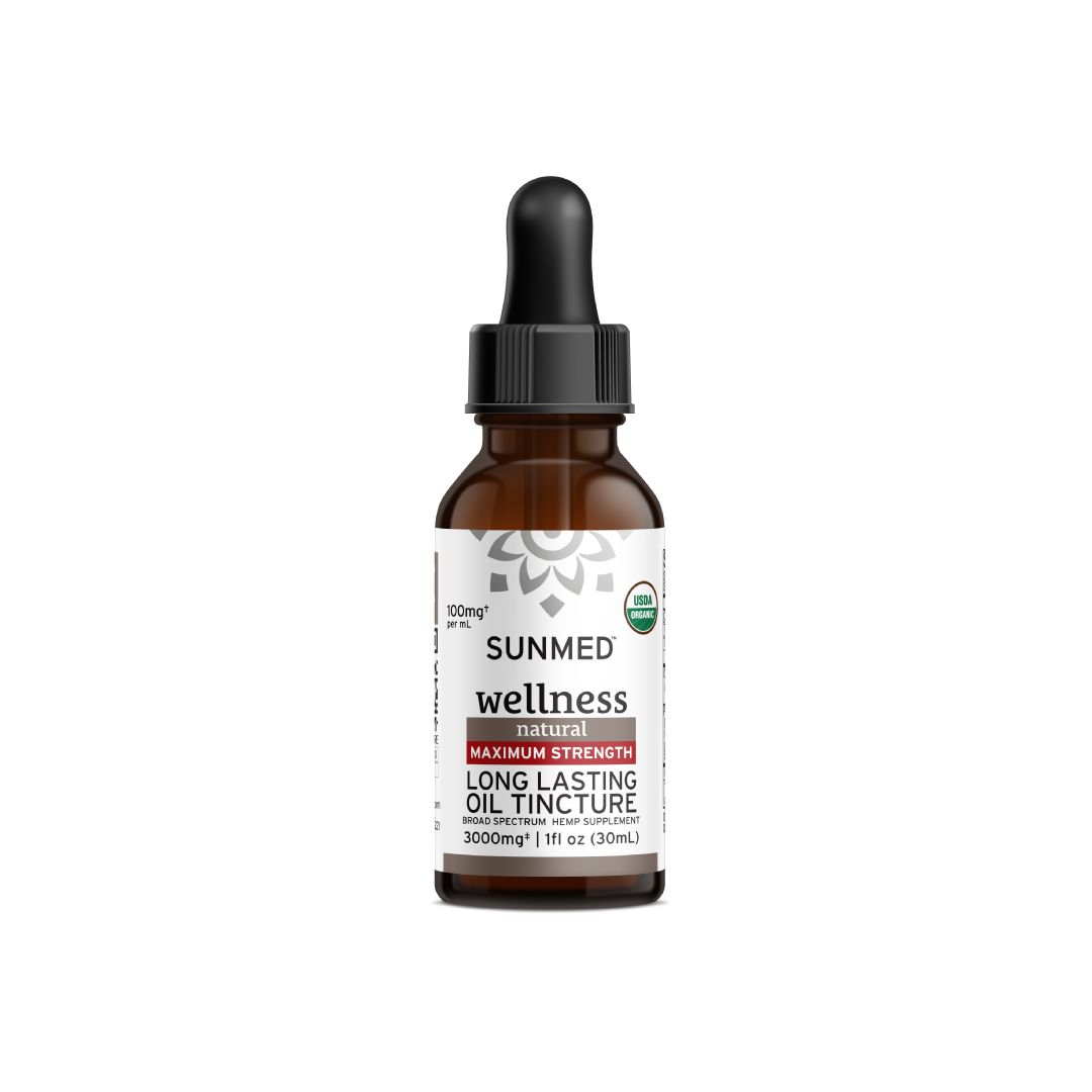 Organic BS Tincture, Flavor: Natural, Strength: 3000mg