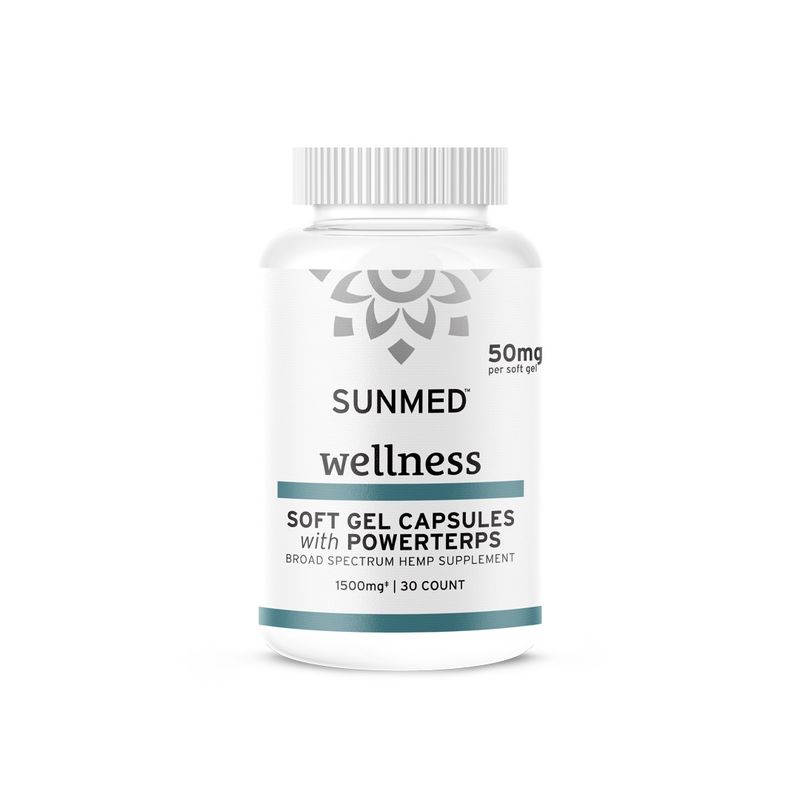Broad Spectrum CBD Soft Gel Capsules