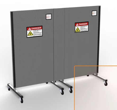 Double laser barrier