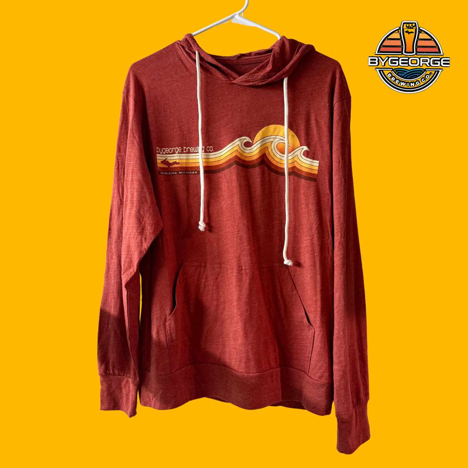 ByGeorge Lightweight Wavy Hoodie