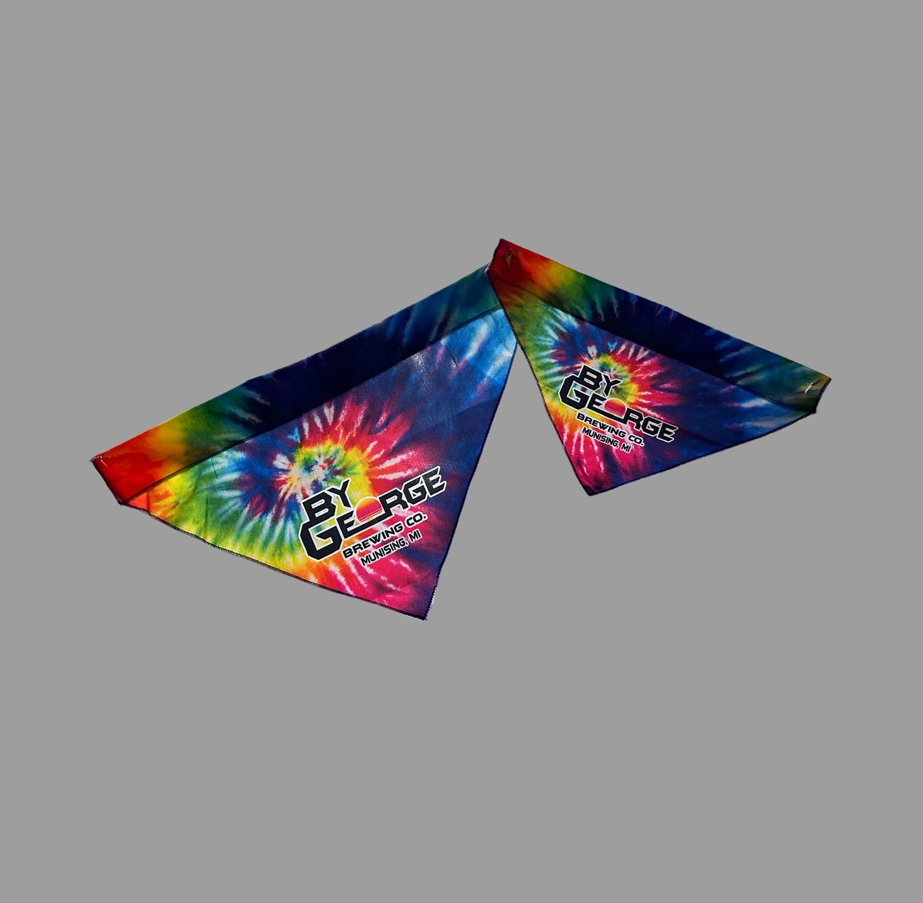 Retro Tie-Dye Dog Bandana