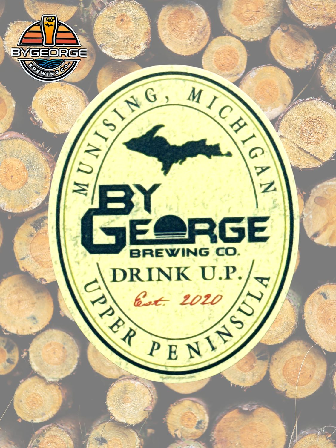 ByGeorge “Drink U.P.” Sticker