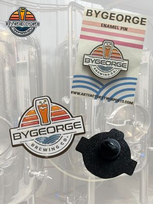 ByGeorge Logo Enamel Pin