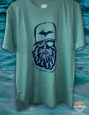 Beardy Tee (Teal)