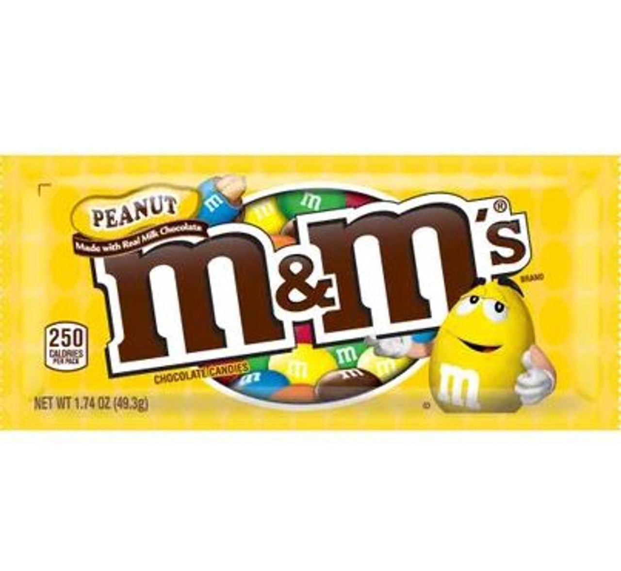 M&amp;M Chocolate Candies Peanut