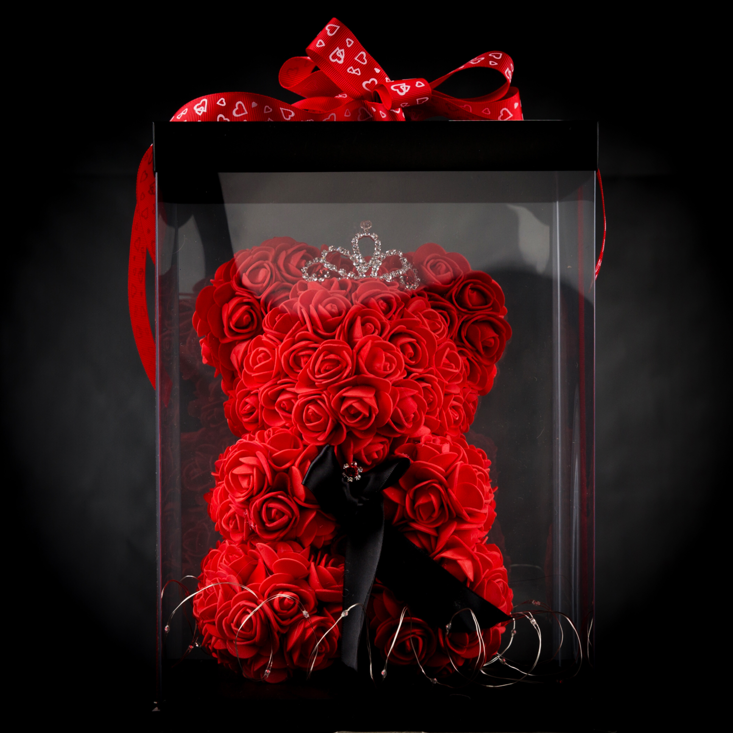 forever rose teddy