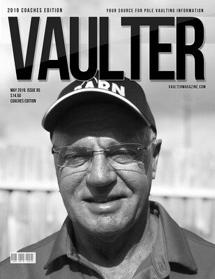 June 2019 Vaulter Magazine Kevin Hall "Vault Barn" Issue of Vaulter Magazine Cover  - Poster