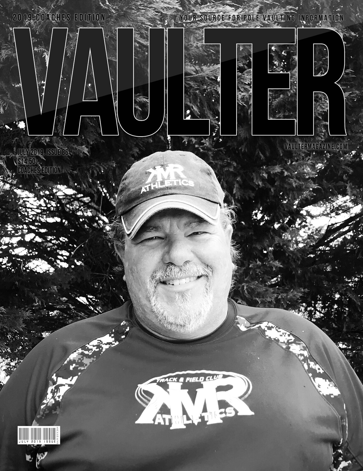 July 2019 Vaulter Magazine Brian Riggs &quot;KMR&quot; Issue of Vaulter Magazine  U.S. Standard Mail