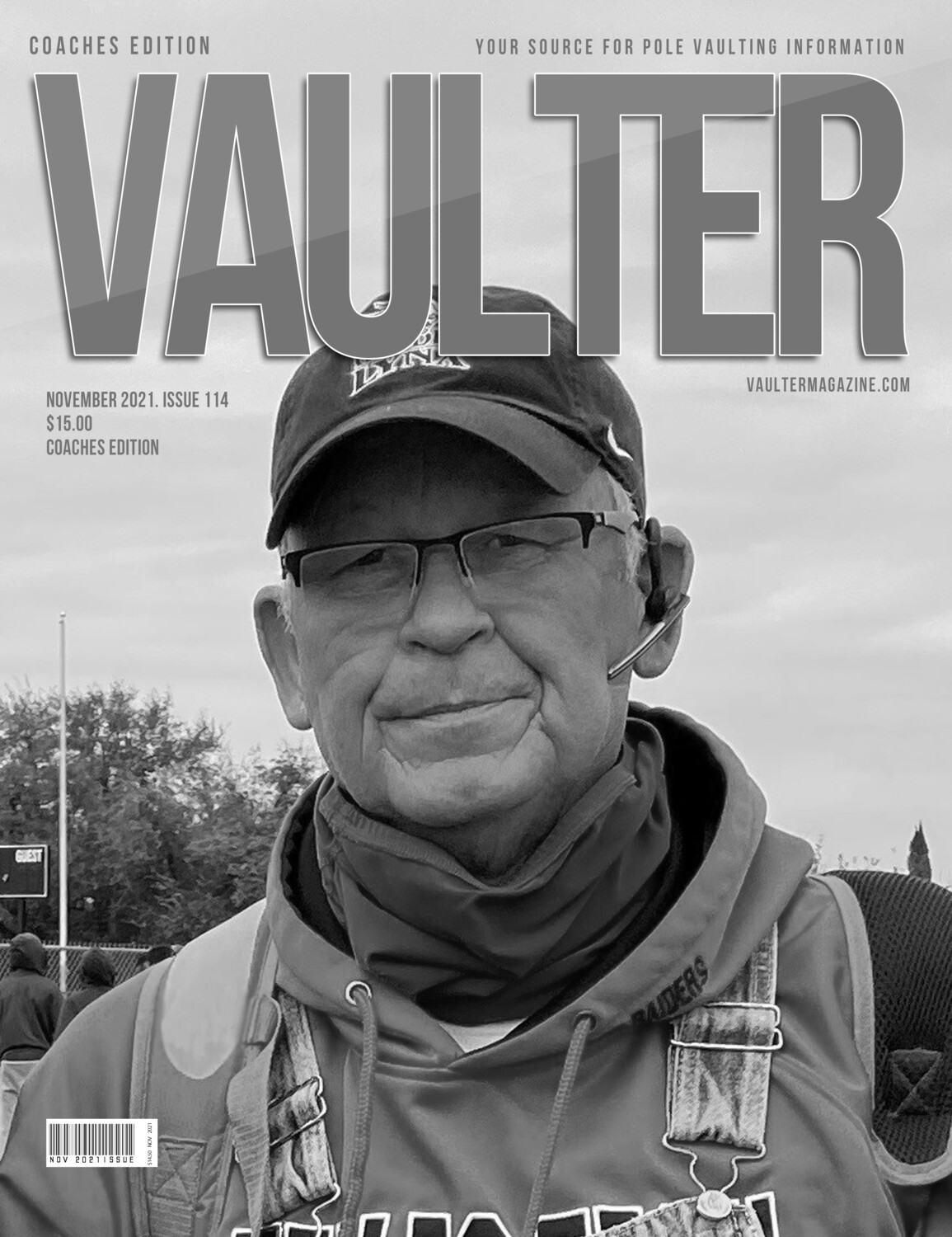 November Brian Elmore Coaches Issue of Vaulter Magazine - Poster