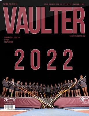 January Camp 2022 Issue of Vaulter Magazine U.S. Standard Mail