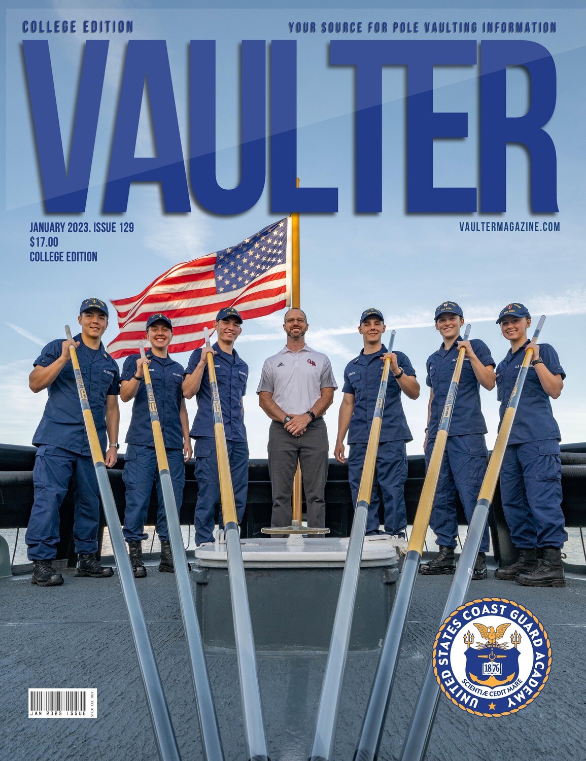 January 2023 U.S. Coast Guard Issue of Vaulter Magazine U.S. Standard Mail