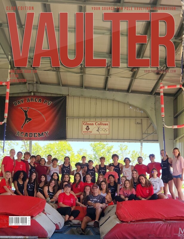 June 2023 Bay Area Pole Vault  Issue of Vaulter Magazine U.S. Standard Mail
