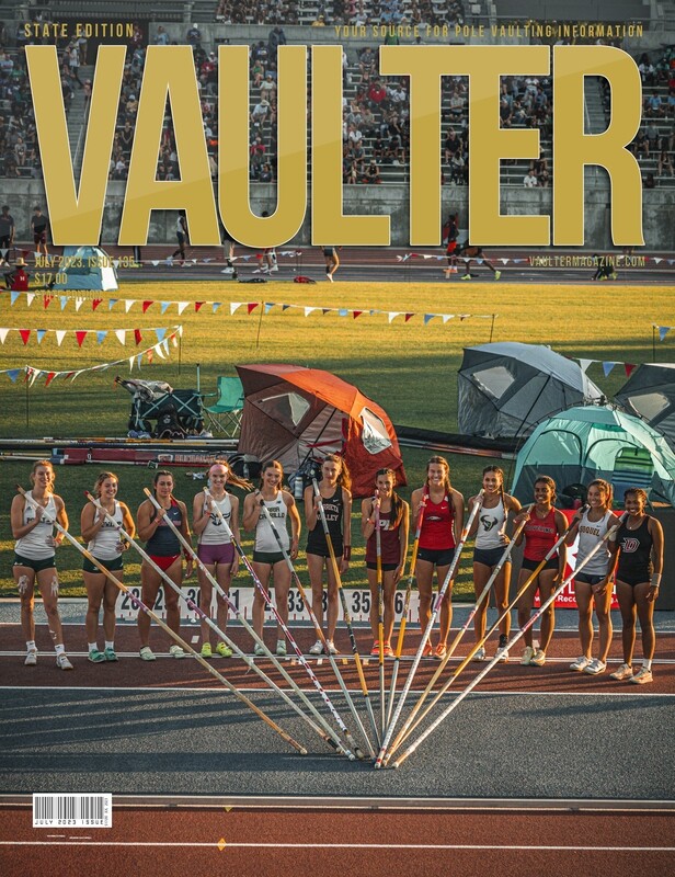 July 2023 State Pole Vault  Issue of Vaulter Magazine U.S. Standard Mail