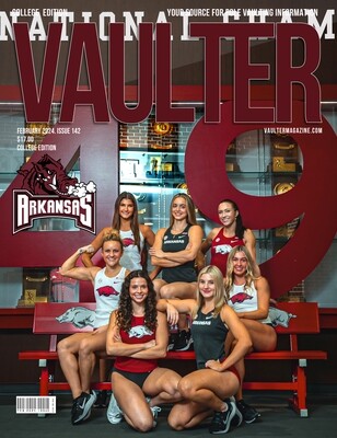Feb 2024 University of Arkansas Issue of Vaulter Magazine - Digital Download