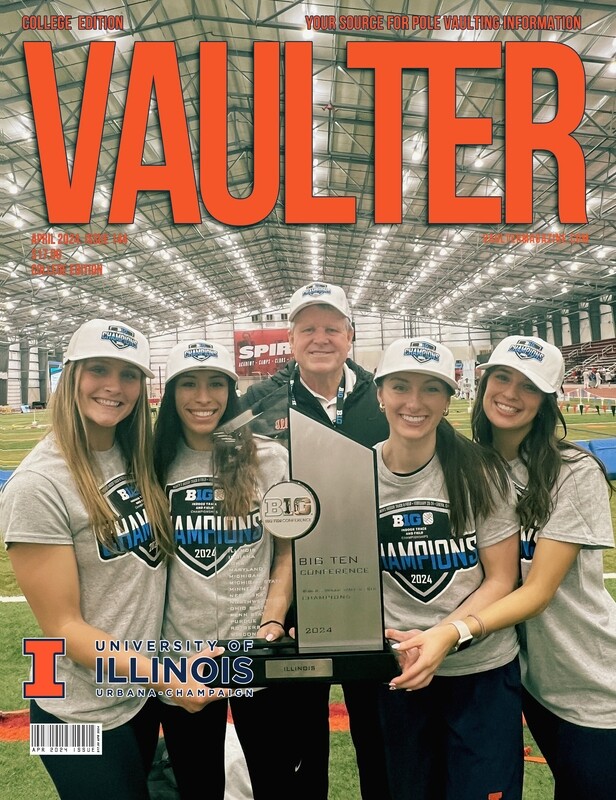 April 2024 University of Illinois Issue of Vaulter Magazine - Poster