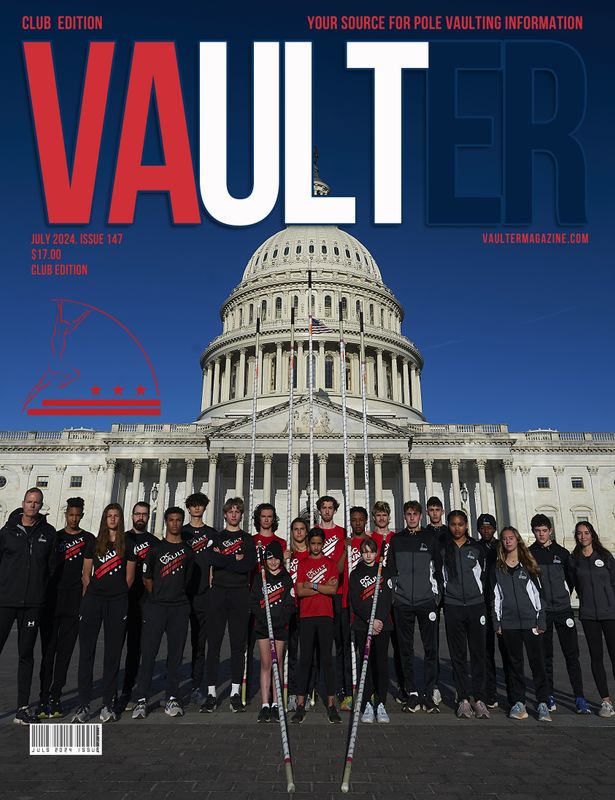 July 2024 DC Vault Issue of Vaulter Magazine Issue of Vaulter Magazine - Poster