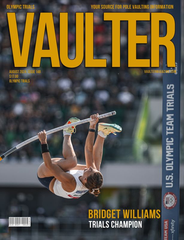 August 2024 Olympic Trials Issue of Vaulter Magazine U.S. Standard Mail