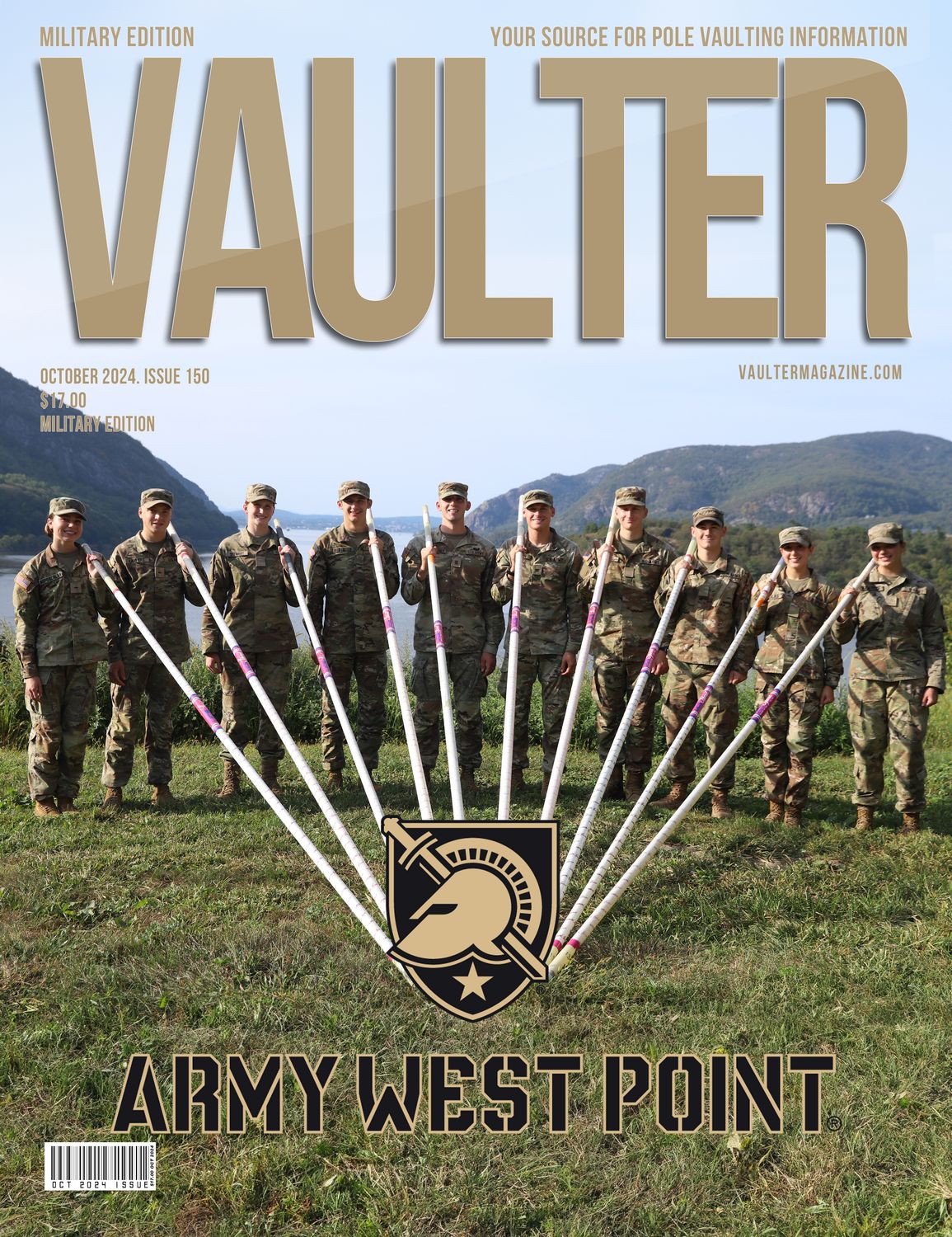 October 2024 West Point  Issue of Vaulter Magazine Issue of Vaulter Magazine - Poster