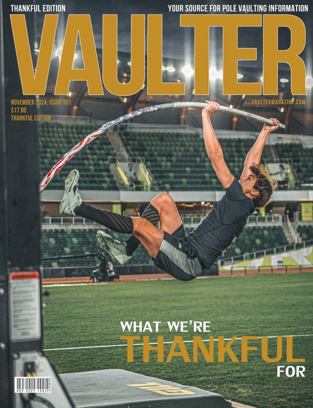 November 2024 Thankful issue of Vaulter Magazine Issue of Vaulter Magazine - Poster