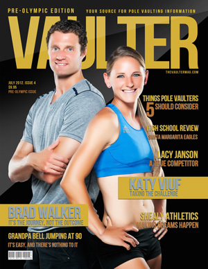 12&quot; x 18&quot; Poster of  Brad Walker and Katy Viuf Cover of VAULTER