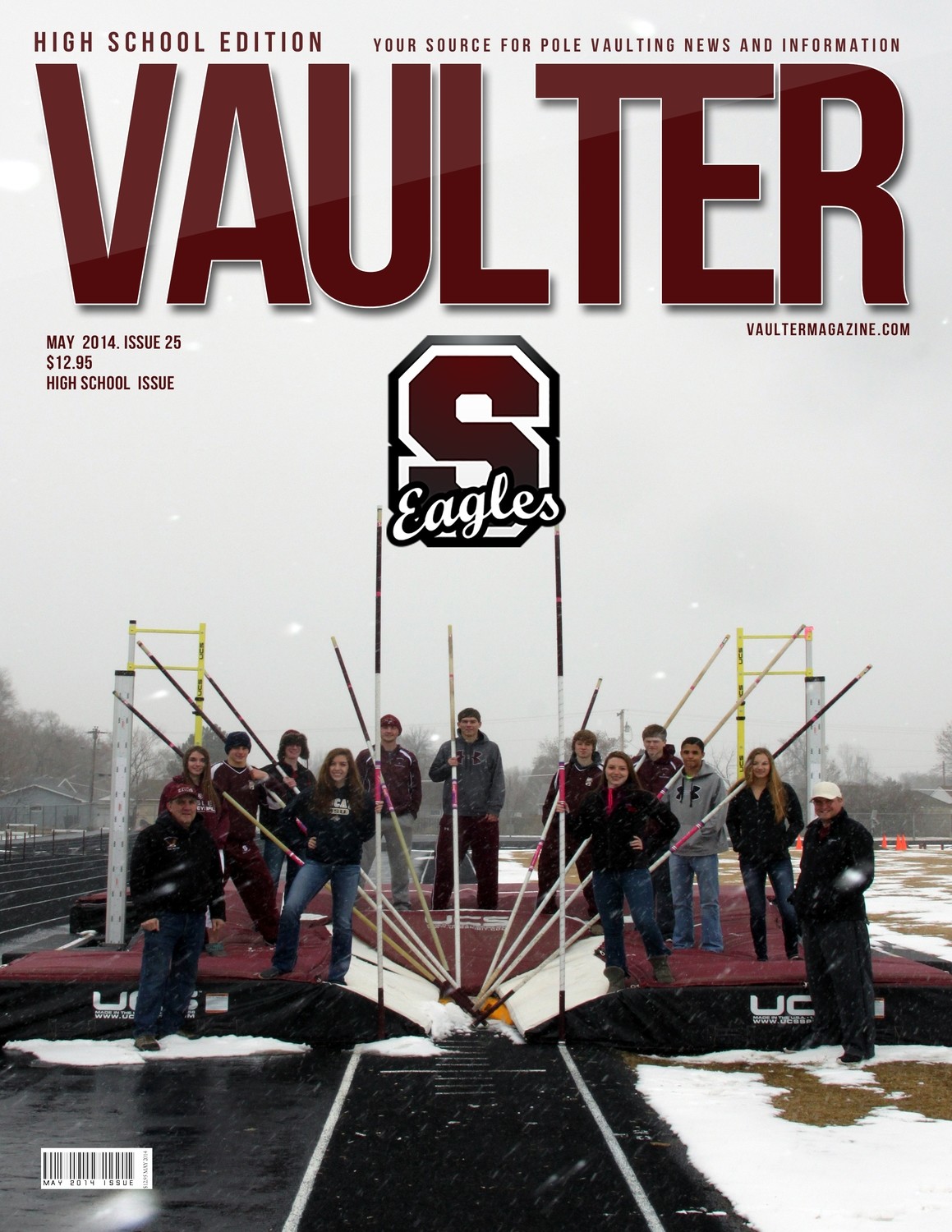 12" x 18" Poster of Sidney High School Cover of VAULTER