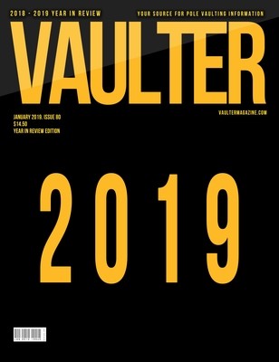 January 2019 Recap Issue of Vaulter Magazine Cover  - Digital Download