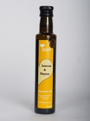 Harnett's Lemon and Thyme Rapeseed Oil 250ml