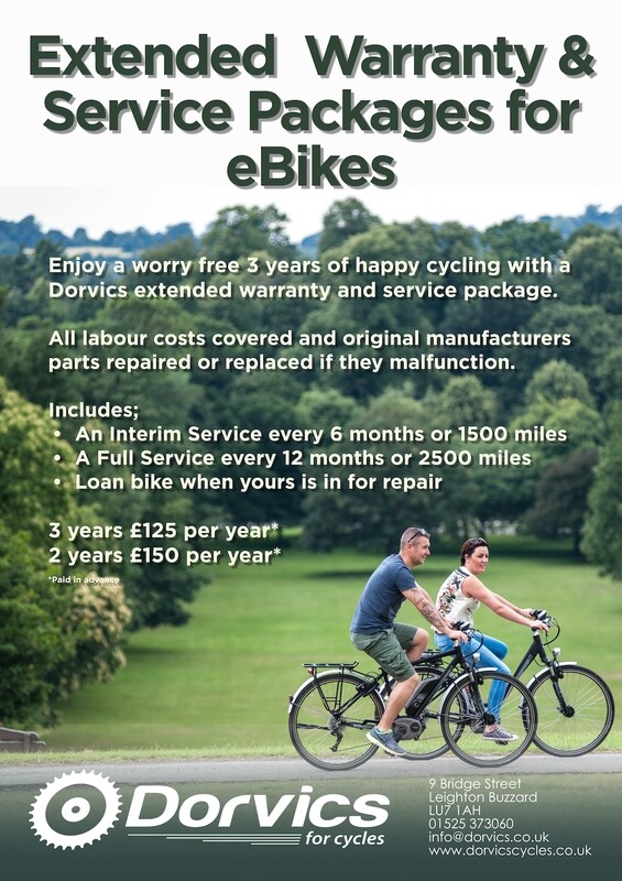 Extended Warranty & Service Packages for eBikes
- 3 years Extended Warranty & Service Packages for eBikes
- 3 years