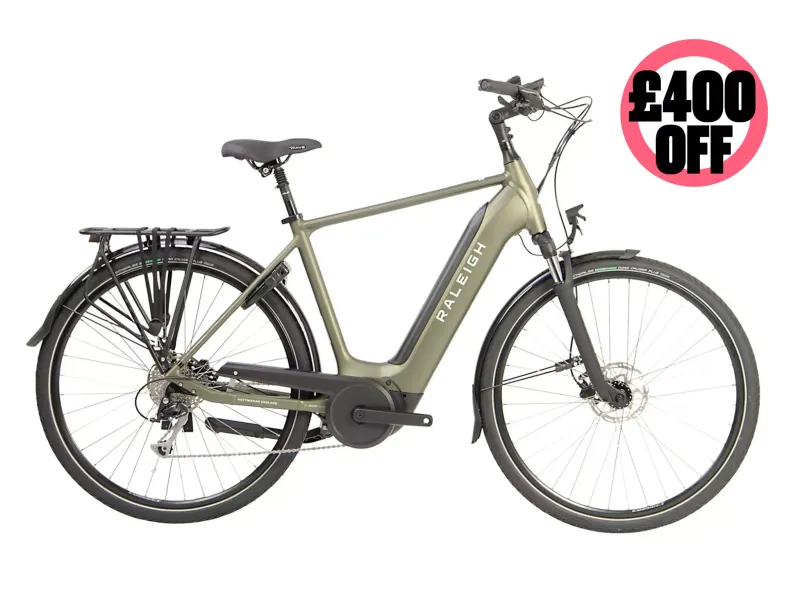 RALEIGH MOTUS GRAND TOUR 53cm Medium Frame Pine Green RALEIGH MOTUS GRAND TOUR 53cm Medium Frame Pine Green